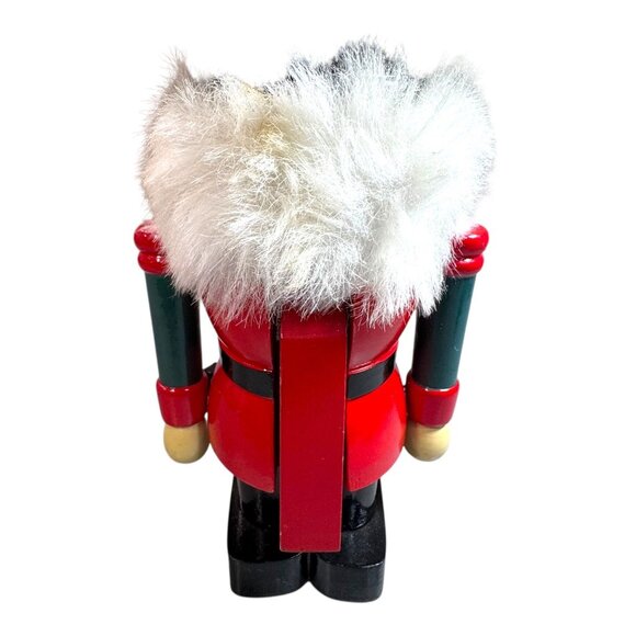 Vintage Wooden Nutcracker Toy Soldier Decor By Kingsbridge International 8" - Picture 7 of 9